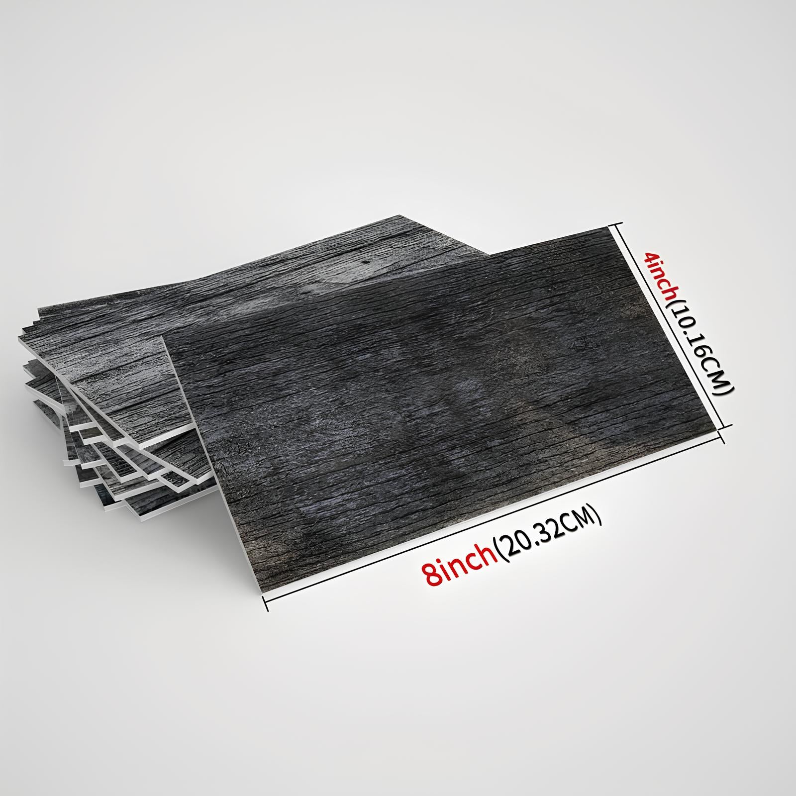 Carreaux adhésifs motif bois - UstensilesCulinaires