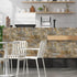 Carreaux adhésifs motif bois - UstensilesCulinaires