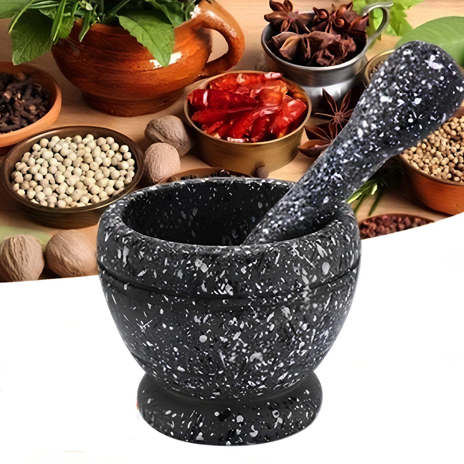 NORI Mortier avec pilon BEKA pour Graines Herbes et Epices NORI Mortier avec pilon BEKA pour Graines Herbes et Epices