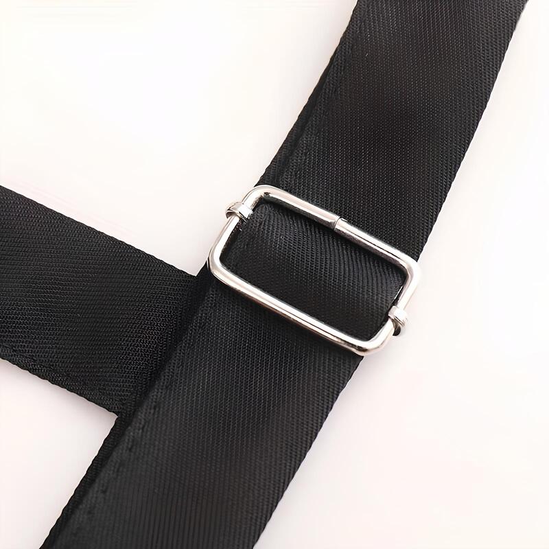 Adjustable Faux Leather Apron