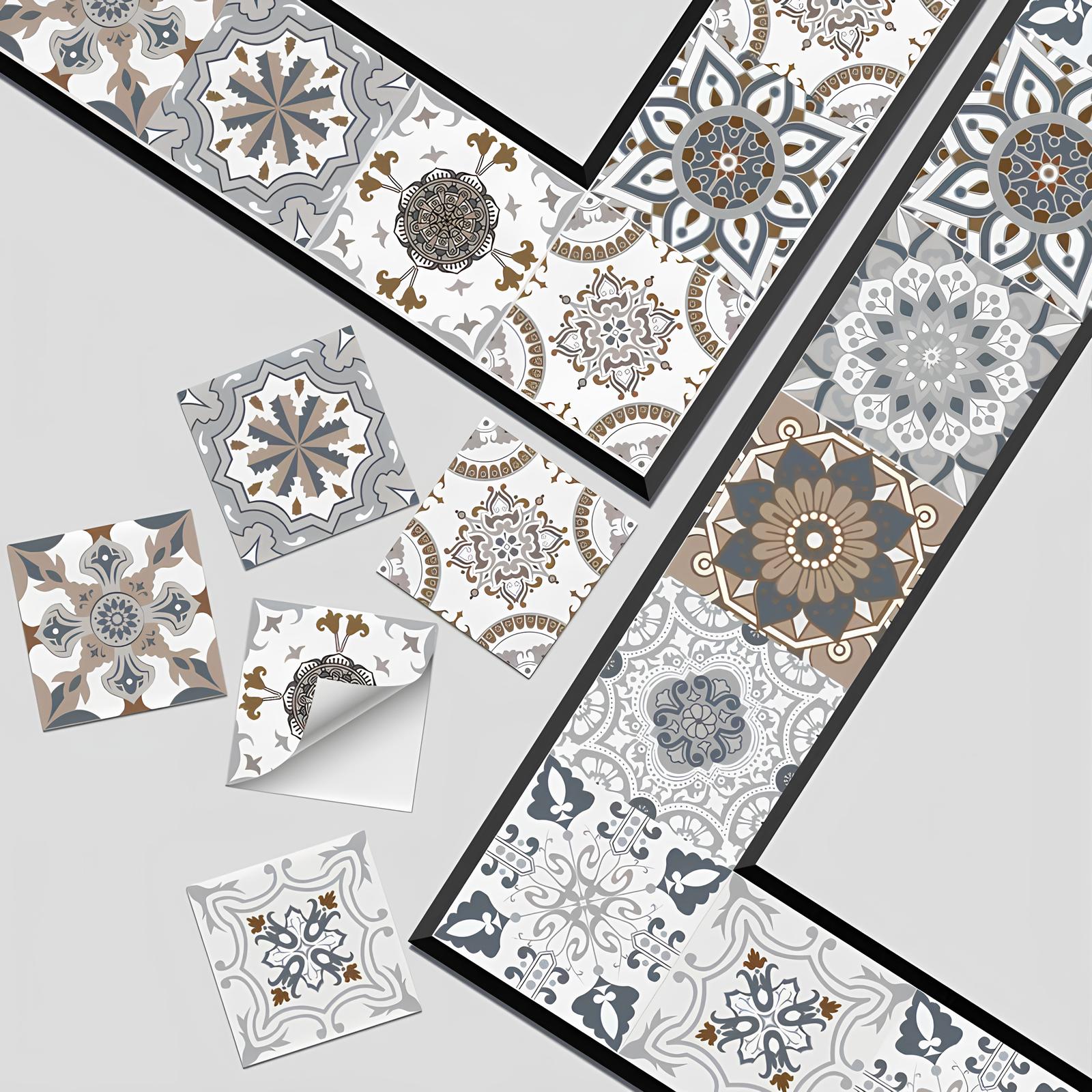 Carreaux adhésifs d'art rétro - UstensilesCulinaires