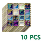 Carreaux adhésifs Mosaïque en Cristal Coloré - UstensilesCulinaires