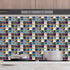 Carreaux adhésifs Mosaïque en Cristal Coloré - UstensilesCulinaires