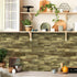Carreaux adhésifs motif bois - UstensilesCulinaires