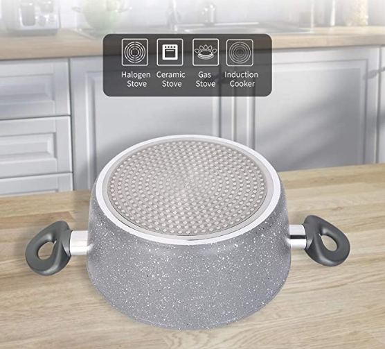 Marmite grise en Pierre Médicale