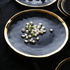 Assiette plate en céramique - L'imperfection noir - UstensilesCulinaires