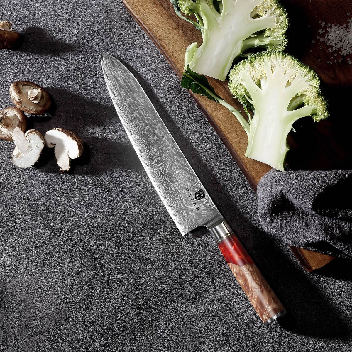 Couteaux chef - Le tranchant - UstensilesCulinaires