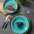 Assiettes creuses pâtes | La turquoise  | Ustensiles Culinaires 