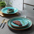 Assiettes creuses pâtes | La turquoise  | Ustensiles Culinaires 