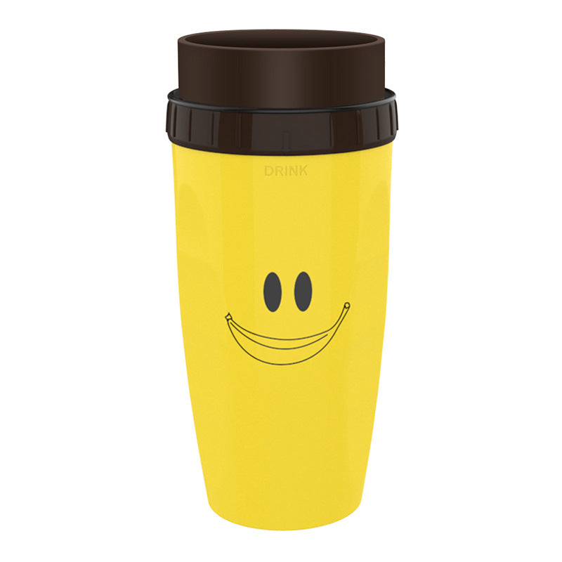 Mug avec couvercle rétractable souple et hermétique - UstensilesCulinaires