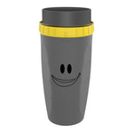 Mug avec couvercle rétractable souple et hermétique - UstensilesCulinaires
