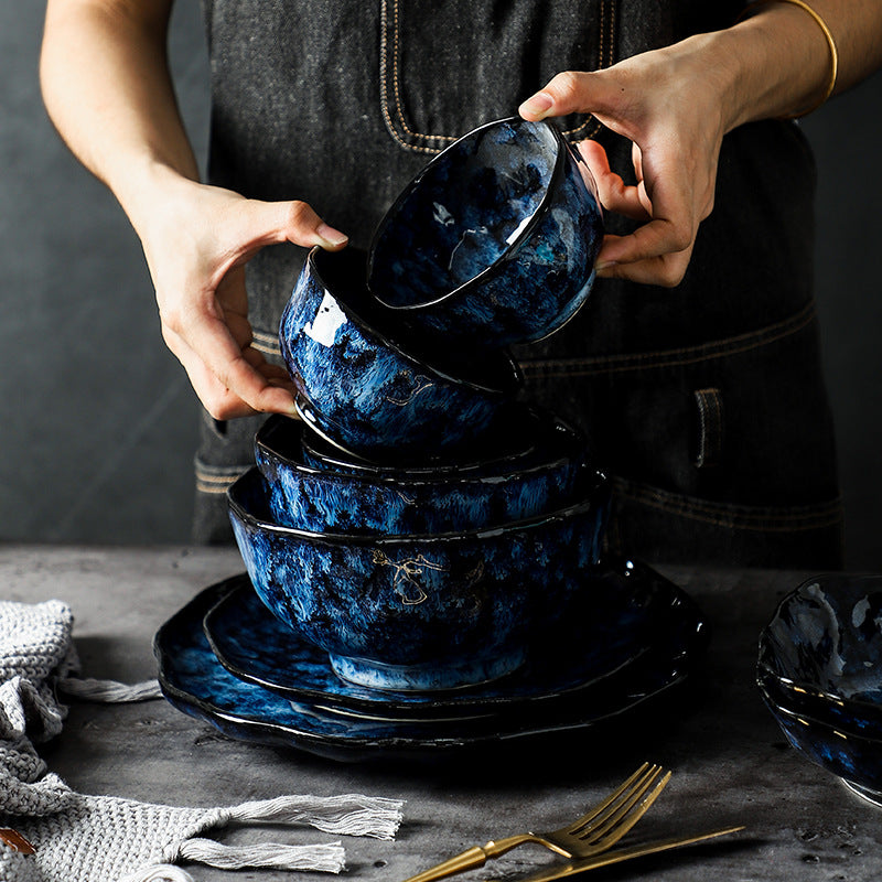 Service de table - Le Bleu Précieux - UstensilesCulinaires