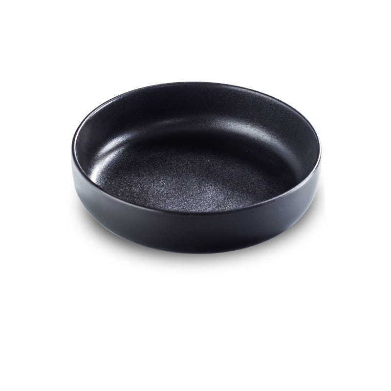 Assiettes creuses Ikea | Assiette creuse noire  | Ustensiles Culinaires 