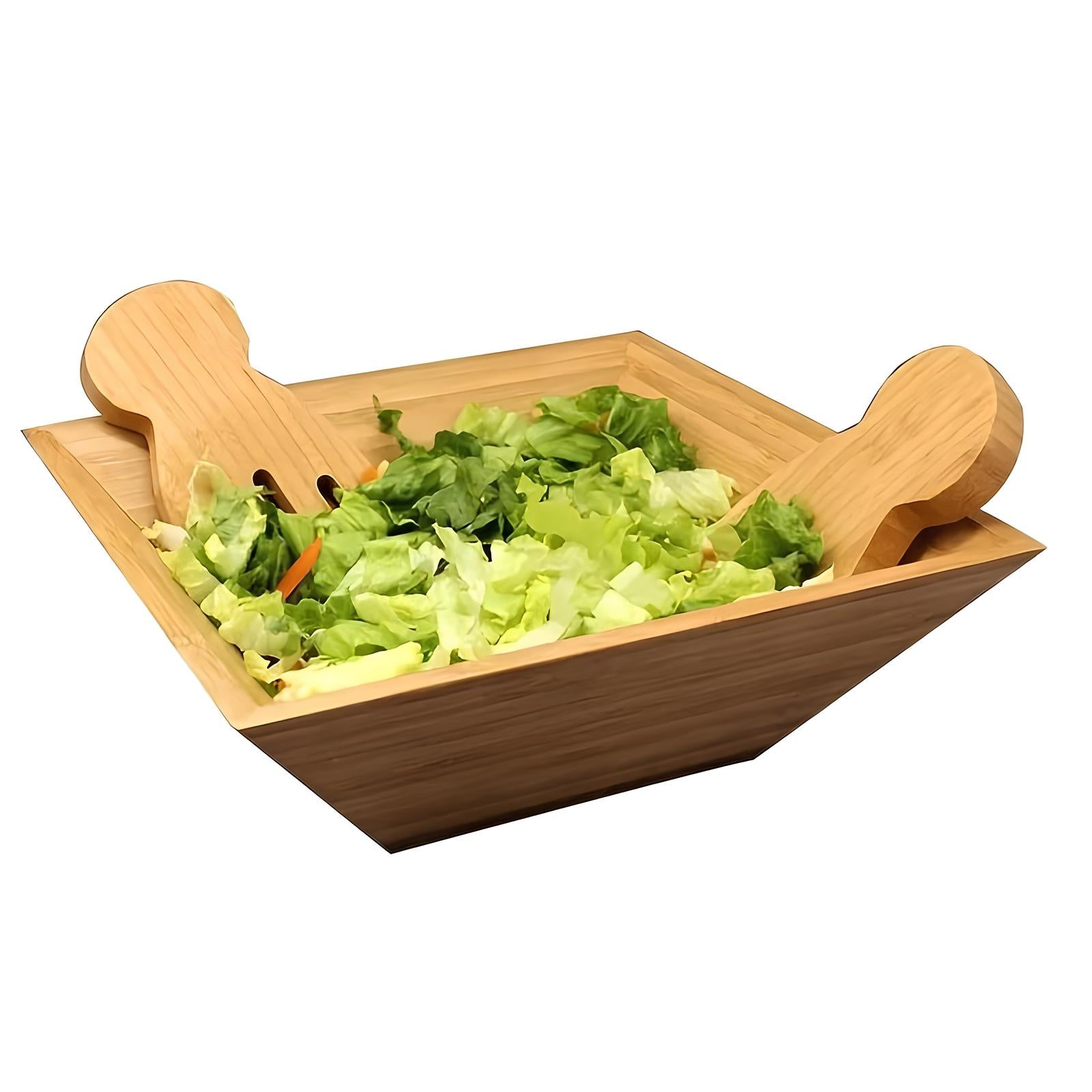 Shaded Blue Ceramic Salad Bowl
