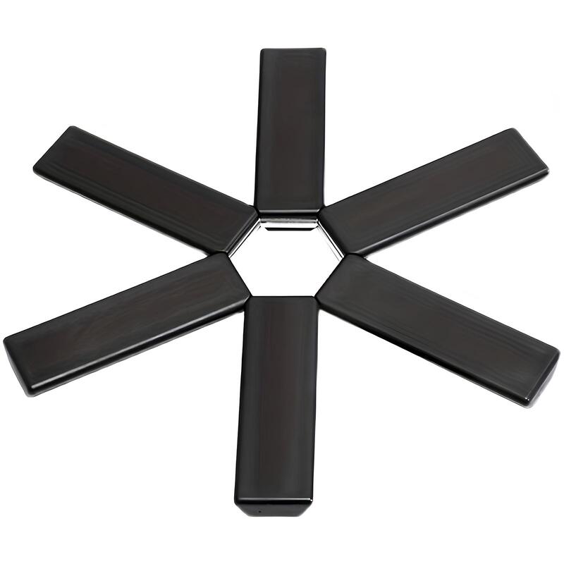 Dessous de plat pliable hexagonal
