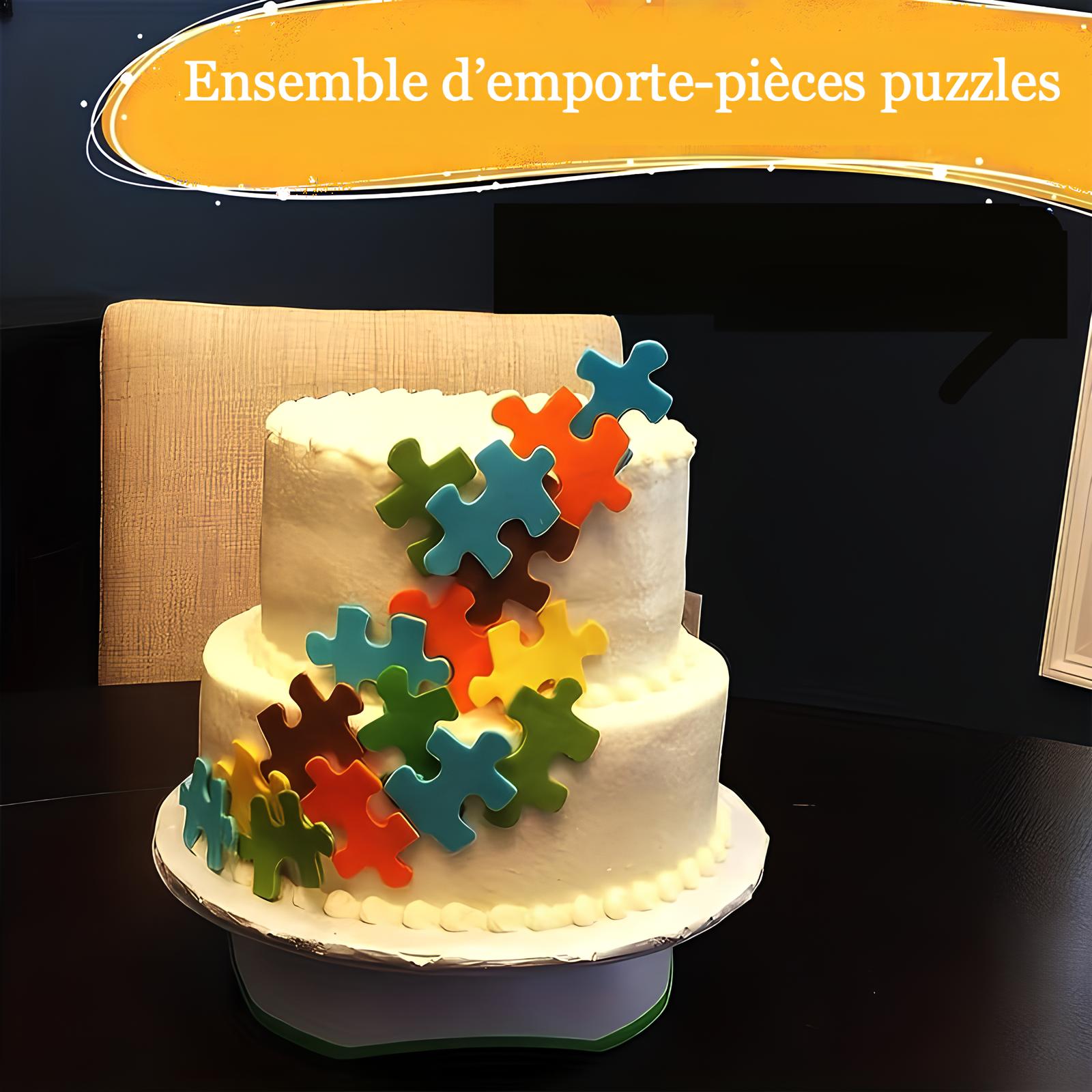 Emporte-pièces puzzle 4 pièces - UstensilesCulinaires
