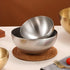Shaded Blue Ceramic Salad Bowl