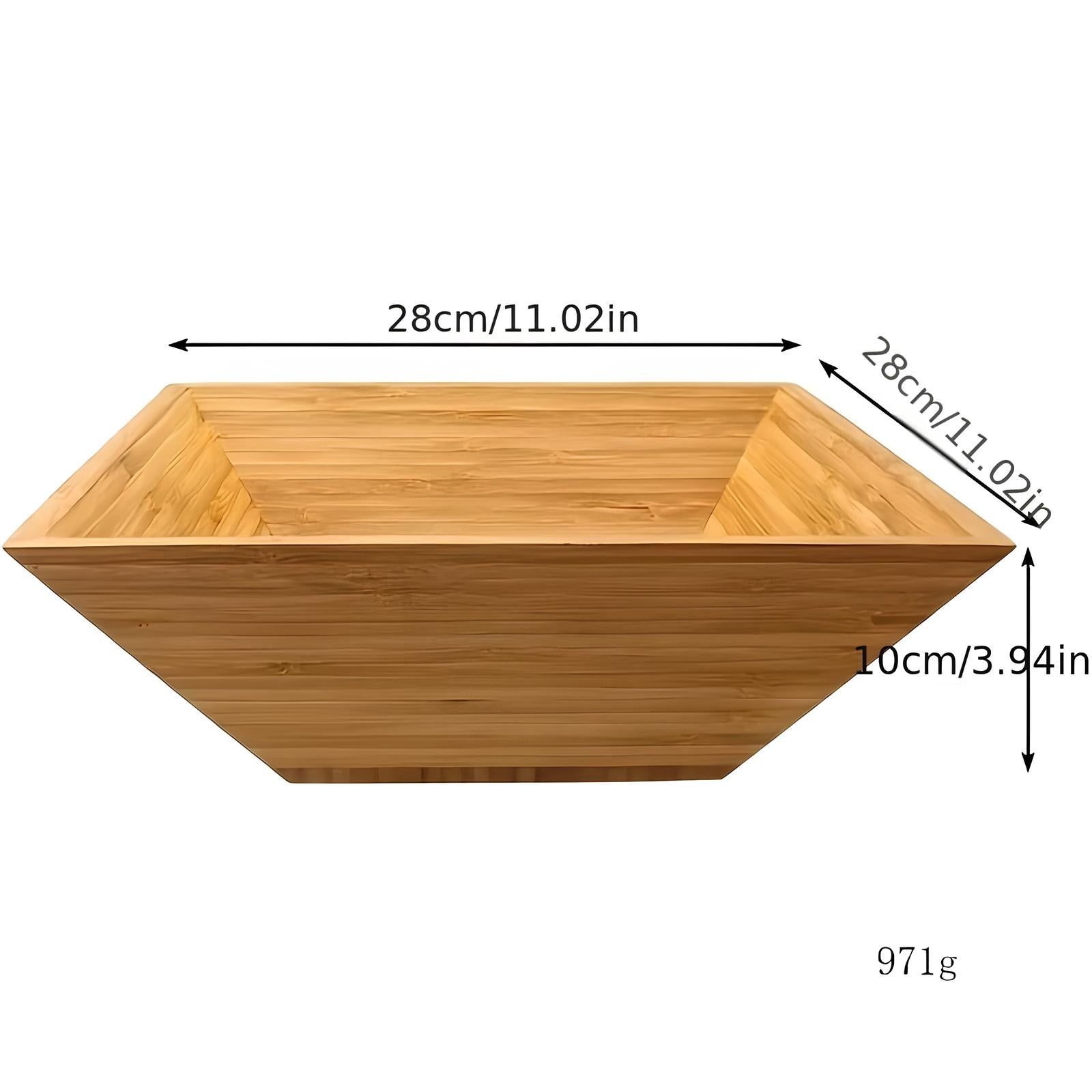 Shaded Blue Ceramic Salad Bowl