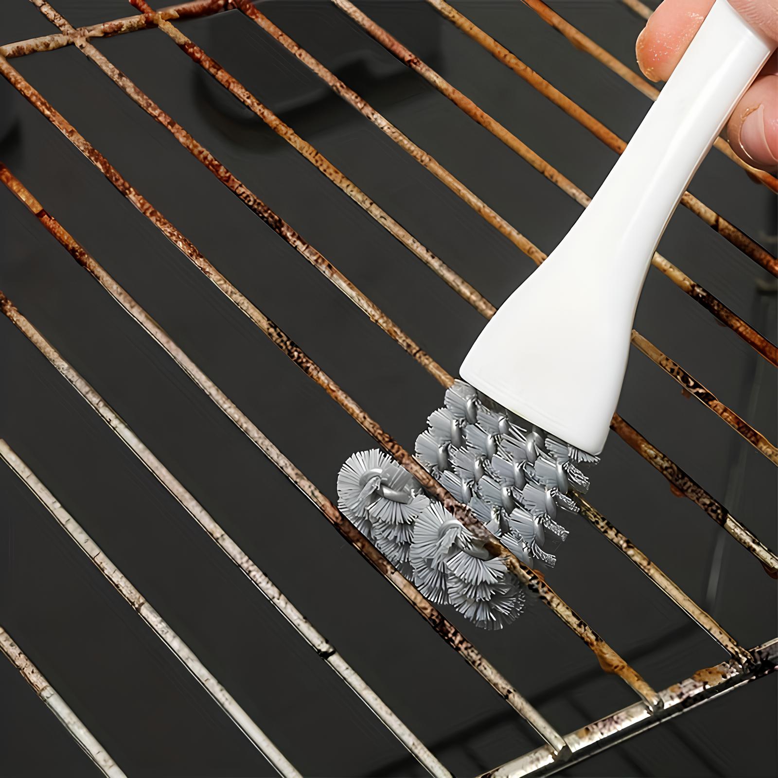 Broche Nettoyante Polyvalente pour Barbecue et Cuisine - UstensilesCulinaires