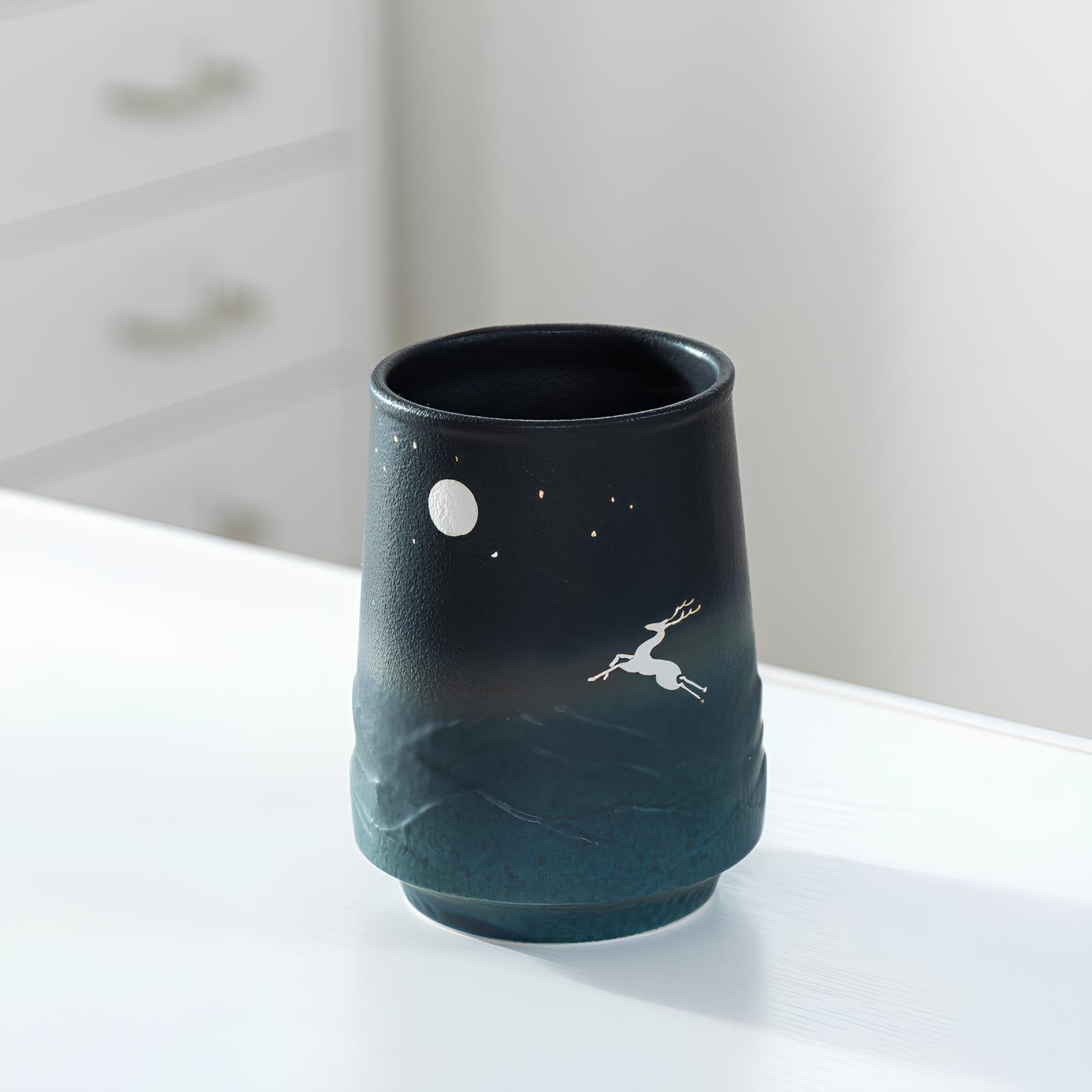 Mug en Céramique Noir - Magie Nocturne - UstensilesCulinaires