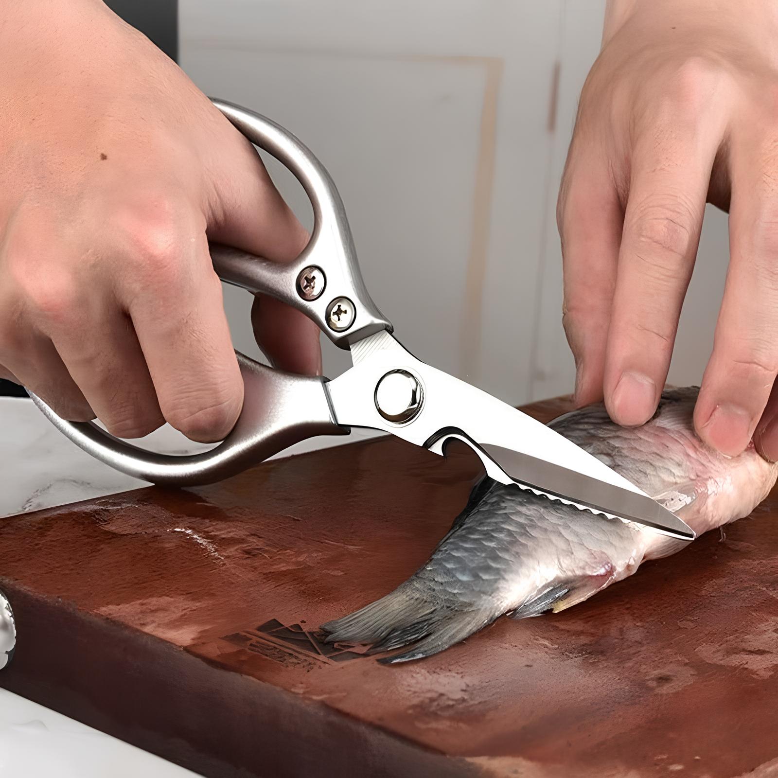 Ciseaux de cuisine professionnels de 21 cm - UstensilesCulinaires