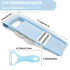 Mandoline de cuisine multifonctionnelle 5 en 1 - UstensilesCulinaires
