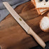 Couteau à pain crème en acier inoxydable 20 cm - UstensilesCulinaires