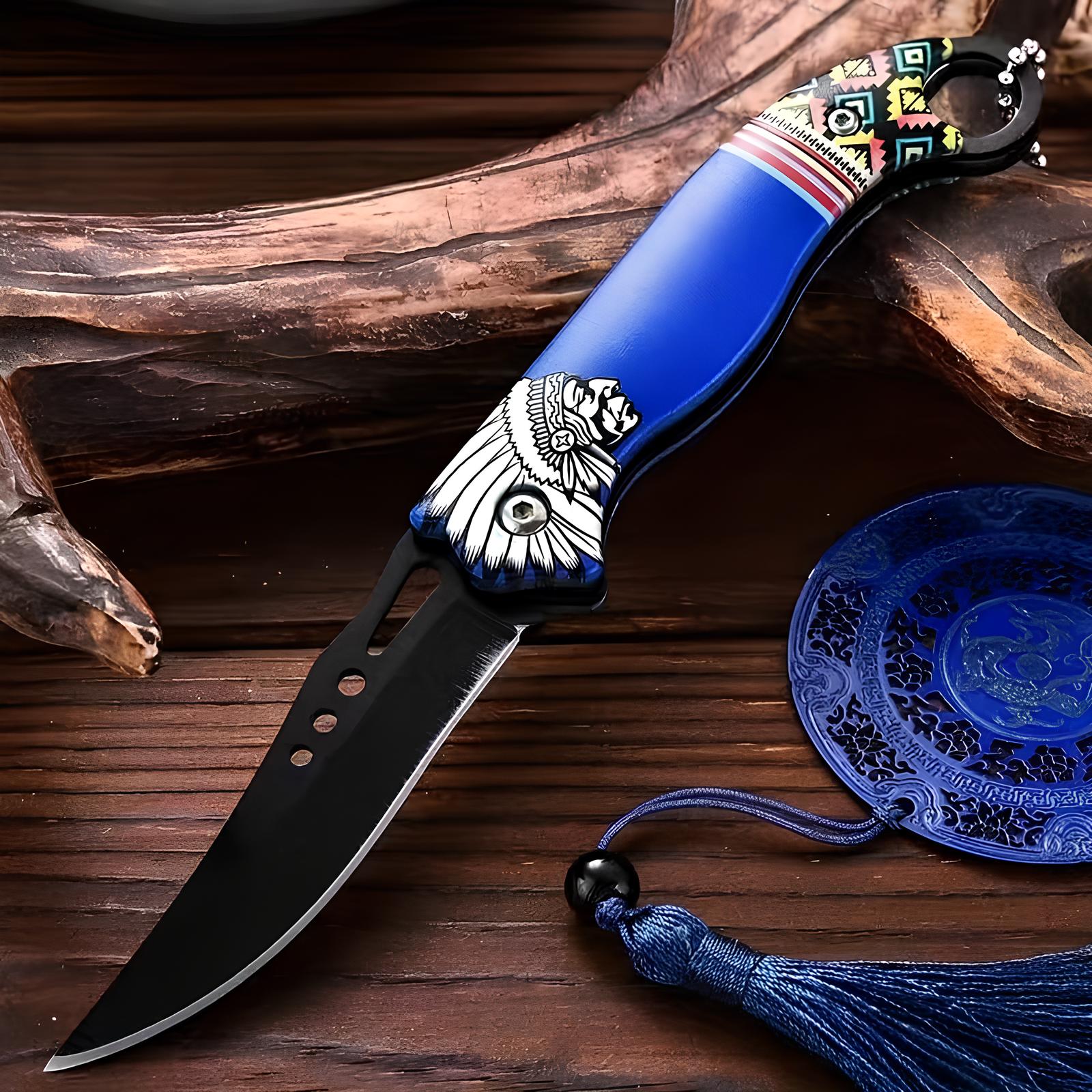 Couteau pliant - L'apache - UstensilesCulinaires
