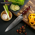 Couteau japonais - Le santoku - UstensilesCulinaires
