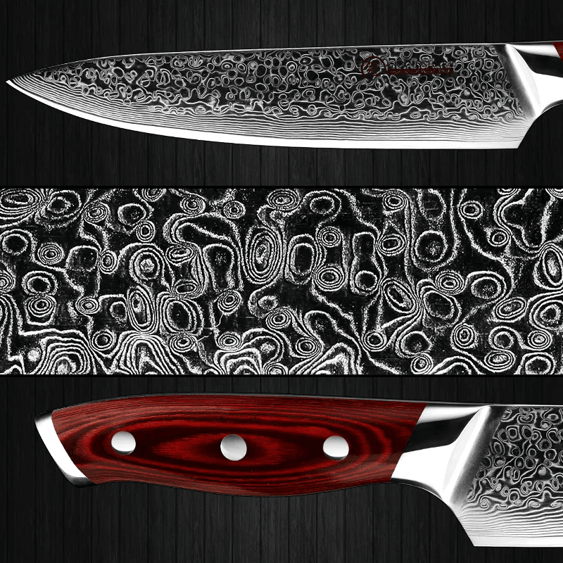 Couteau chef - le santoku - UstensilesCulinaires