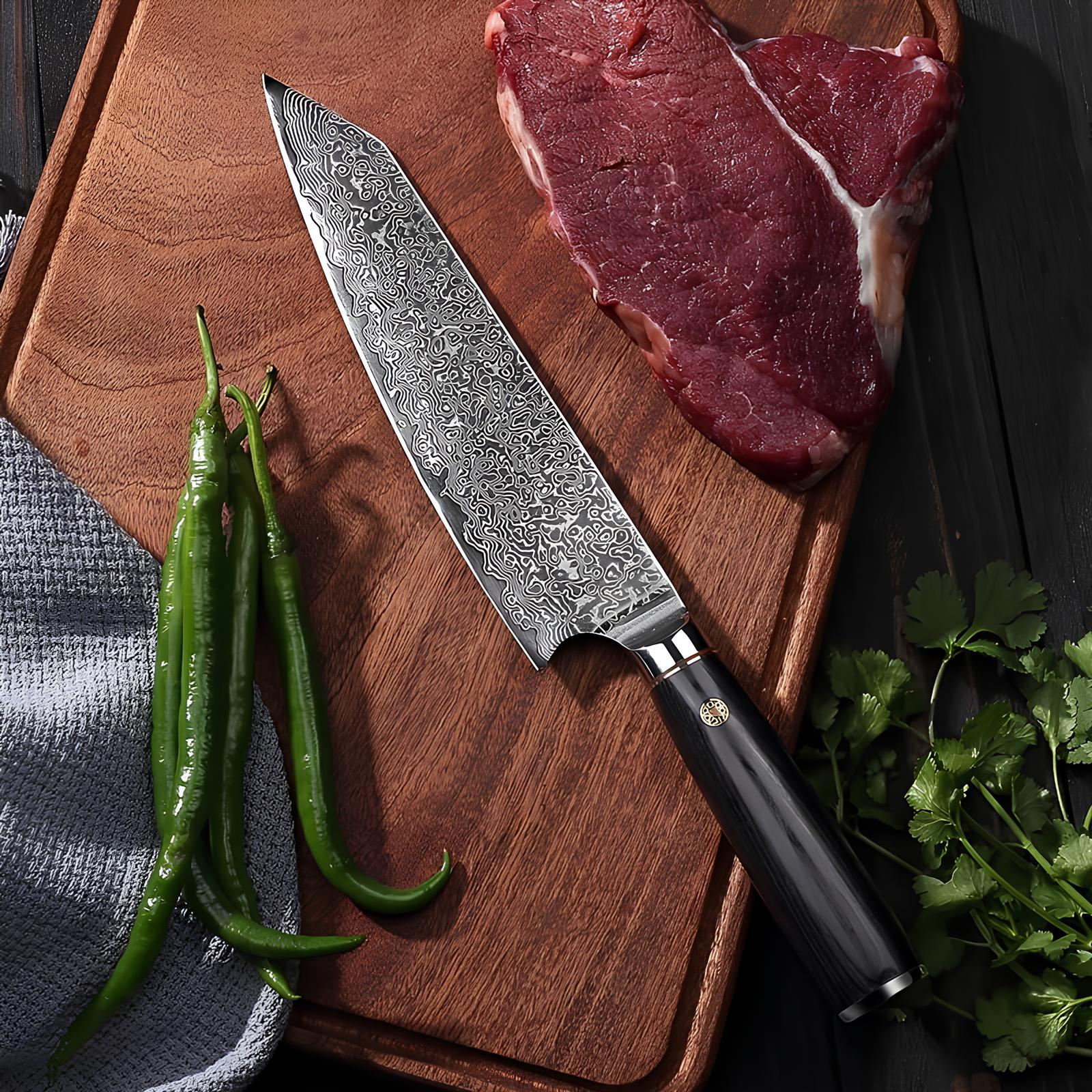 Couteau chef - Pakka - UstensilesCulinaires