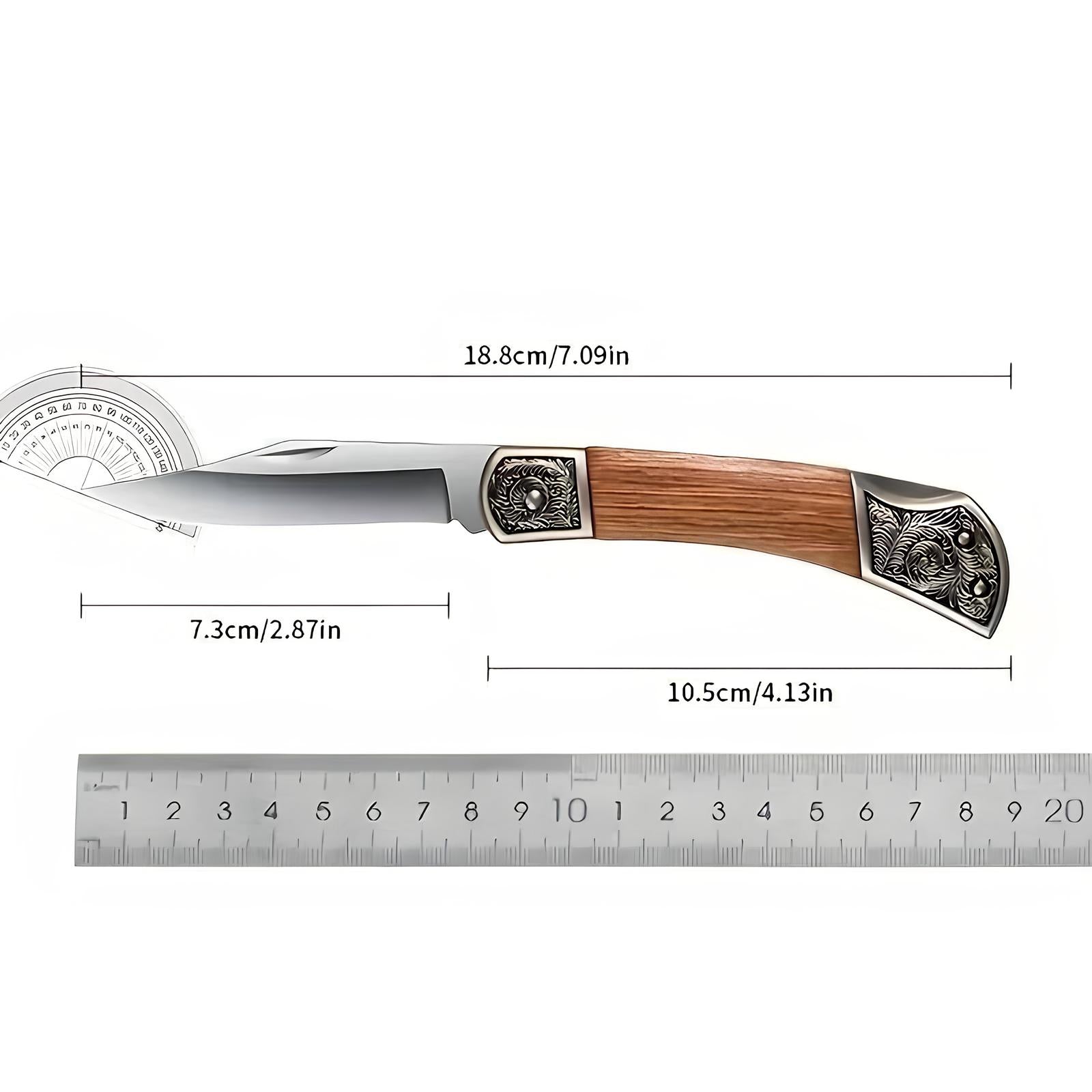 Couteau pliant - Le viking - UstensilesCulinaires