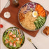Shaded Blue Ceramic Salad Bowl