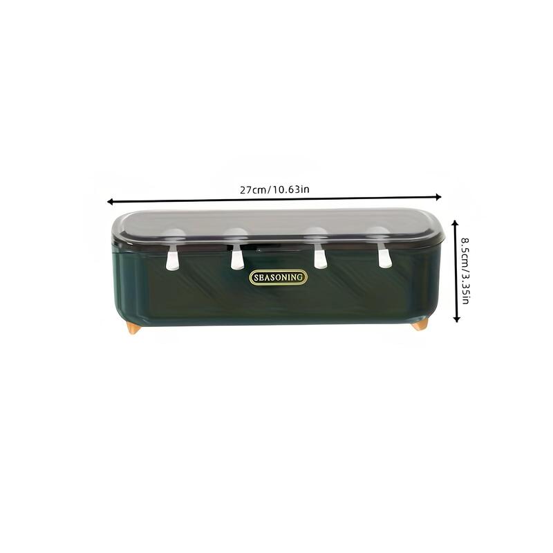 Boîte à épices polyvalente 4-en-1