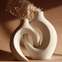 Ensemble de deux vases entrelacés - Harmonie décorative - UstensilesCulinaires
