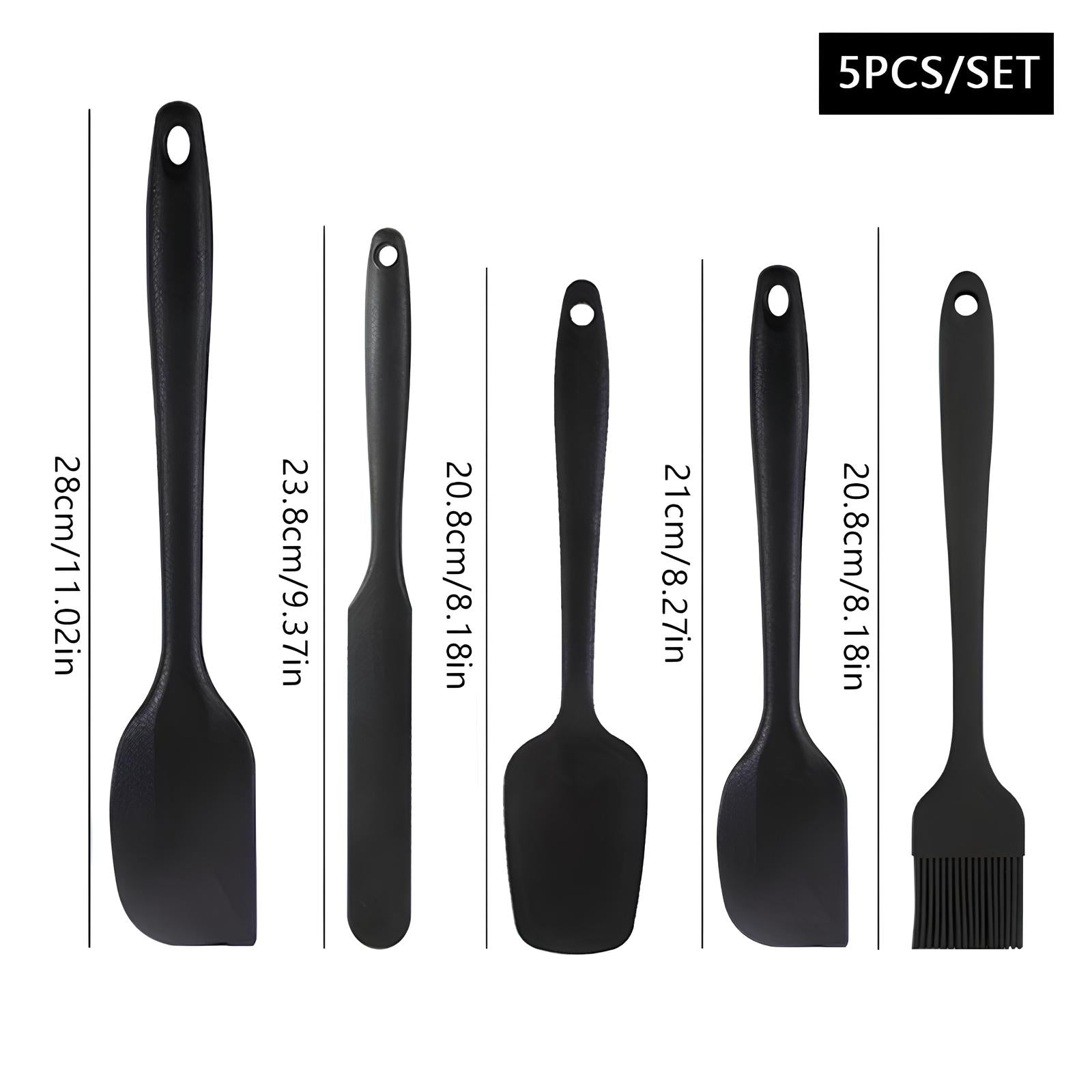 Ustensiles de cuisine en silicone 5/6 pièces - UstensilesCulinaires