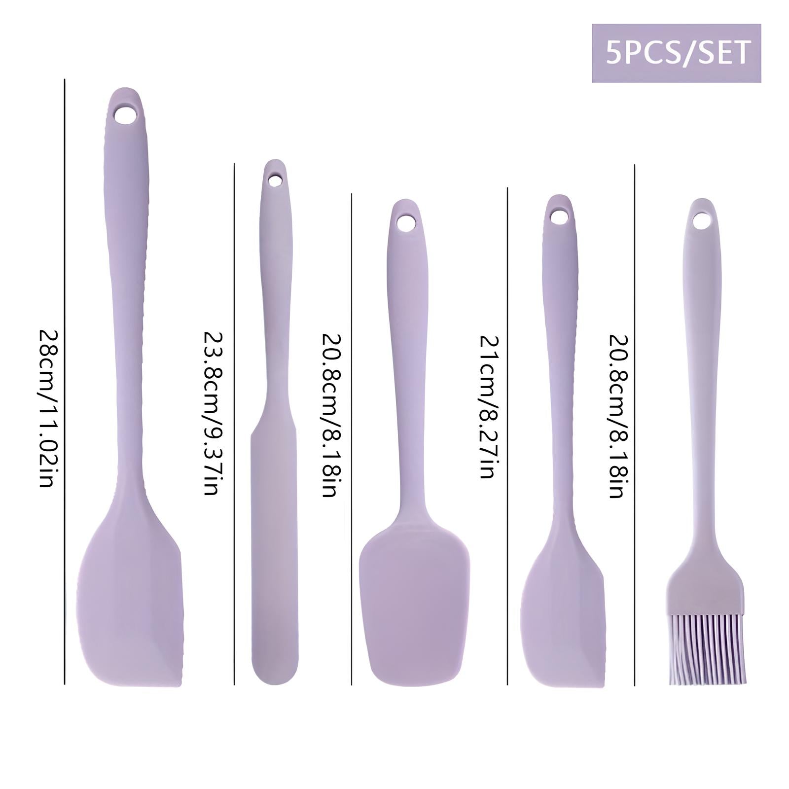 Ustensiles de cuisine en silicone 5/6 pièces - UstensilesCulinaires