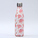 Bouteille en inox Isotherme sans BPA - Les fleurs - UstensilesCulinaires