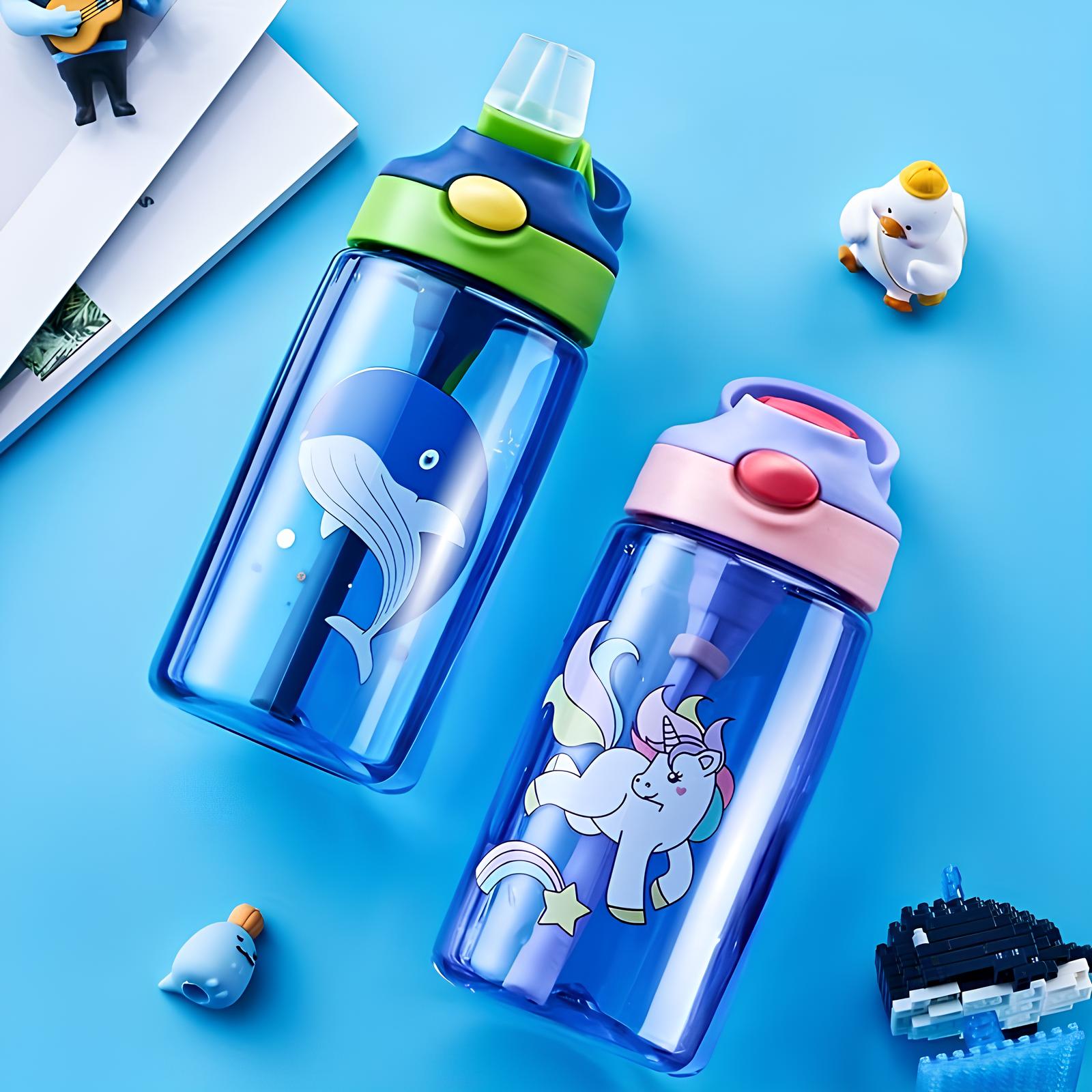 Gourde d'eau pour enfants Licorne et Baleine - UstensilesCulinaires