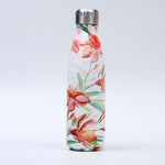 Bouteille en inox Isotherme sans BPA - Les fleurs - UstensilesCulinaires