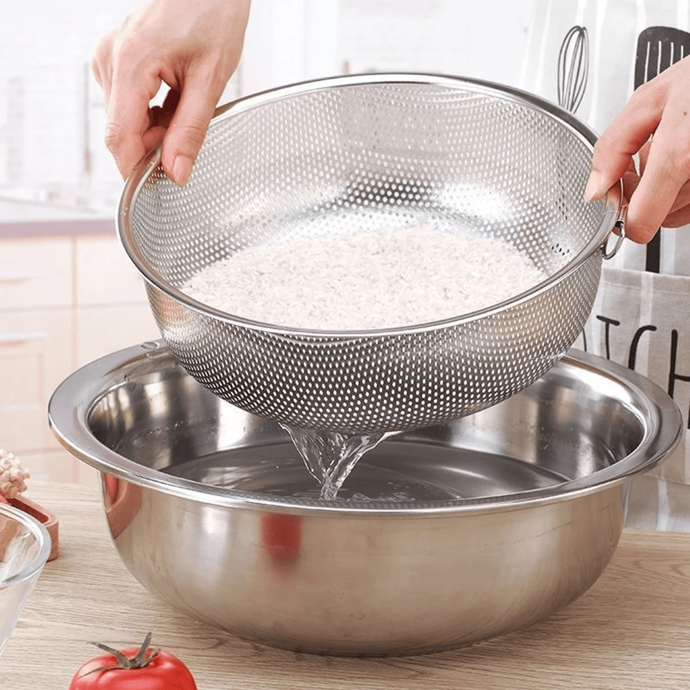 Passoire en inox grande taille
