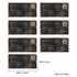 Black retro wall sticker 