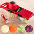 Mandoline de cuisine multifonctionnelle 6 en 1 - UstensilesCulinaires