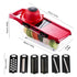 Mandoline de cuisine multifonctionnelle 6 en 1 - UstensilesCulinaires