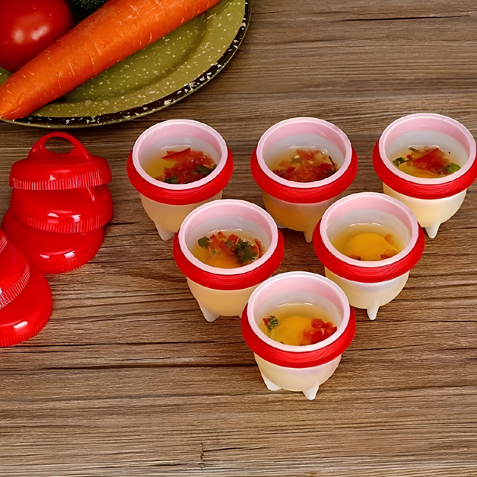 Mini cuiseurs à Œufs en silicone - UstensilesCulinaires