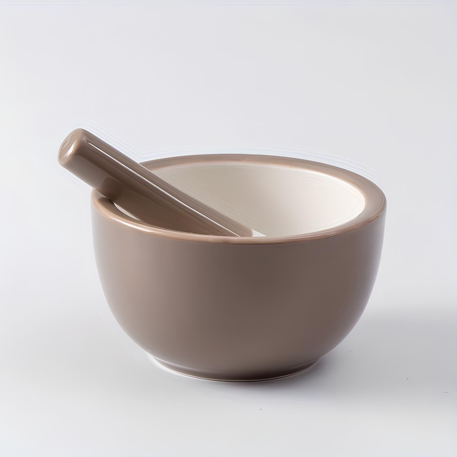 Mortier et pilon de cuisine en céramique - UstensilesCulinaires