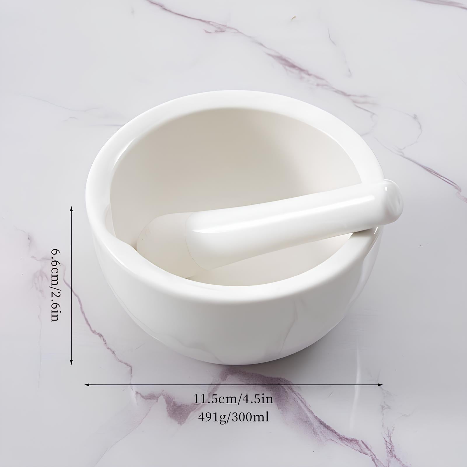 Mortier et pilon de cuisine en céramique - UstensilesCulinaires