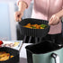 Moule carré en silicone réutilisable pour Airfryer - UstensilesCulinaires