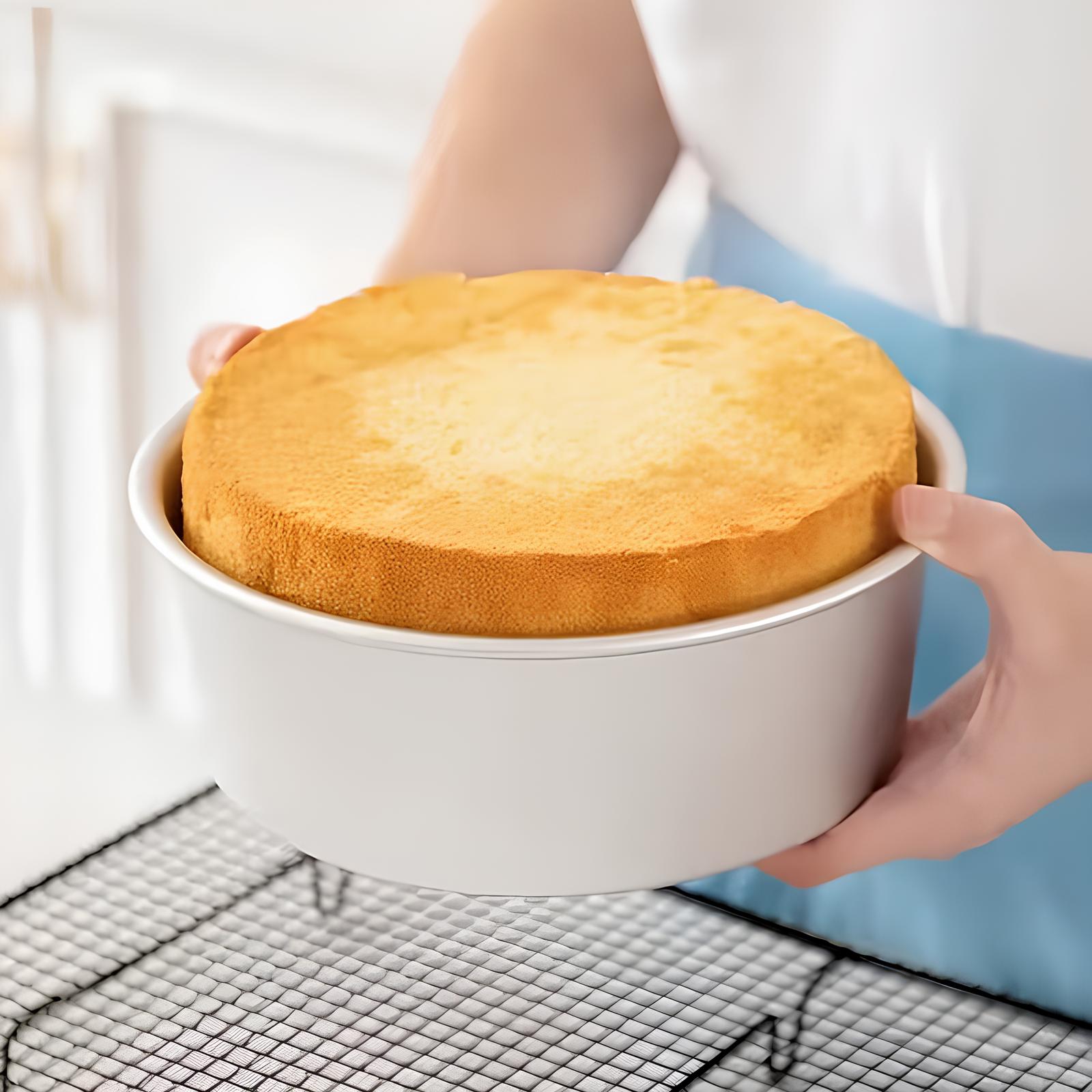 Moule à gâteaux rond en aluminium - UstensilesCulinaires