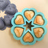 Moule à gâteau silicone en forme de coeur - UstensilesCulinaires